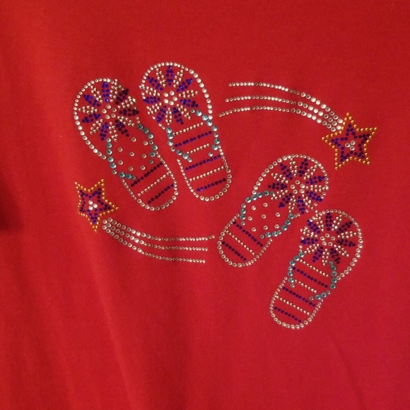 4th of July red tshirt - Picture 2 of 4